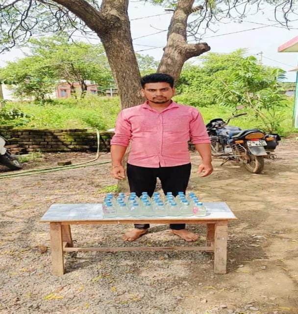 Bilaspur: अवैध शराब कारोबार पर पुलिस की बड़ी कार्रवाई, एक गिरफ्तार