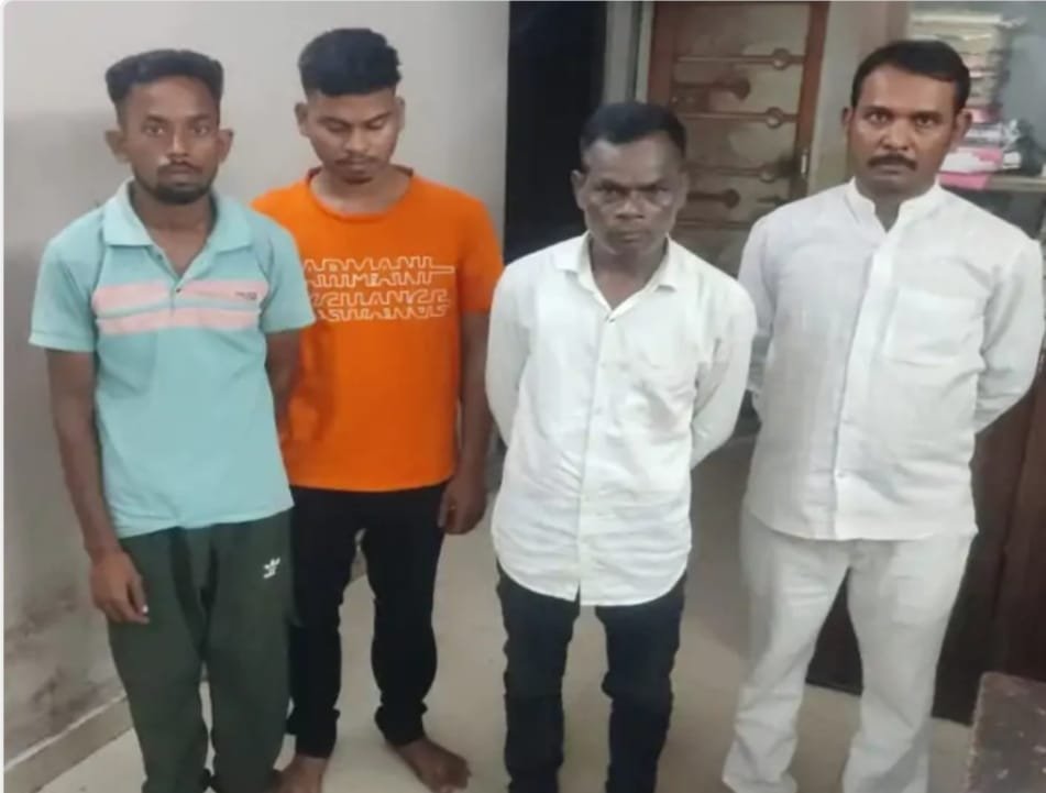 Raipur में जुआ खेलते 7 जुआरियों की गिरफ्तारी