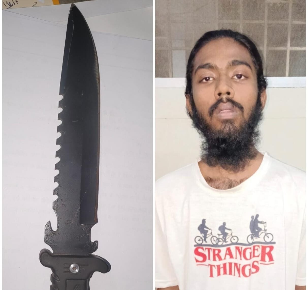 Bhilai : पुलिस की चाकूबाजी करने वाले आरोपी पर सख्त कार्रवाई