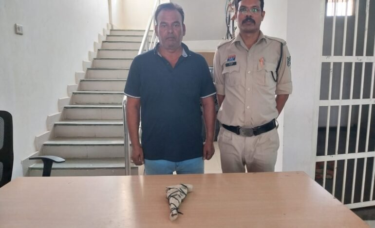 Durg : पुलिस की बड़ी कार्रवाई, देशी कट्टा लहराने वाला आरोपी गिरफ्तार
