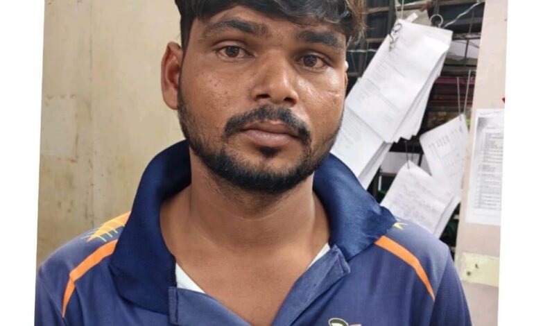 धारदार चापड़ लहराने वाला युवक गिरफ्तार, रायपुर पुलिस की त्वरित कार्रवाई