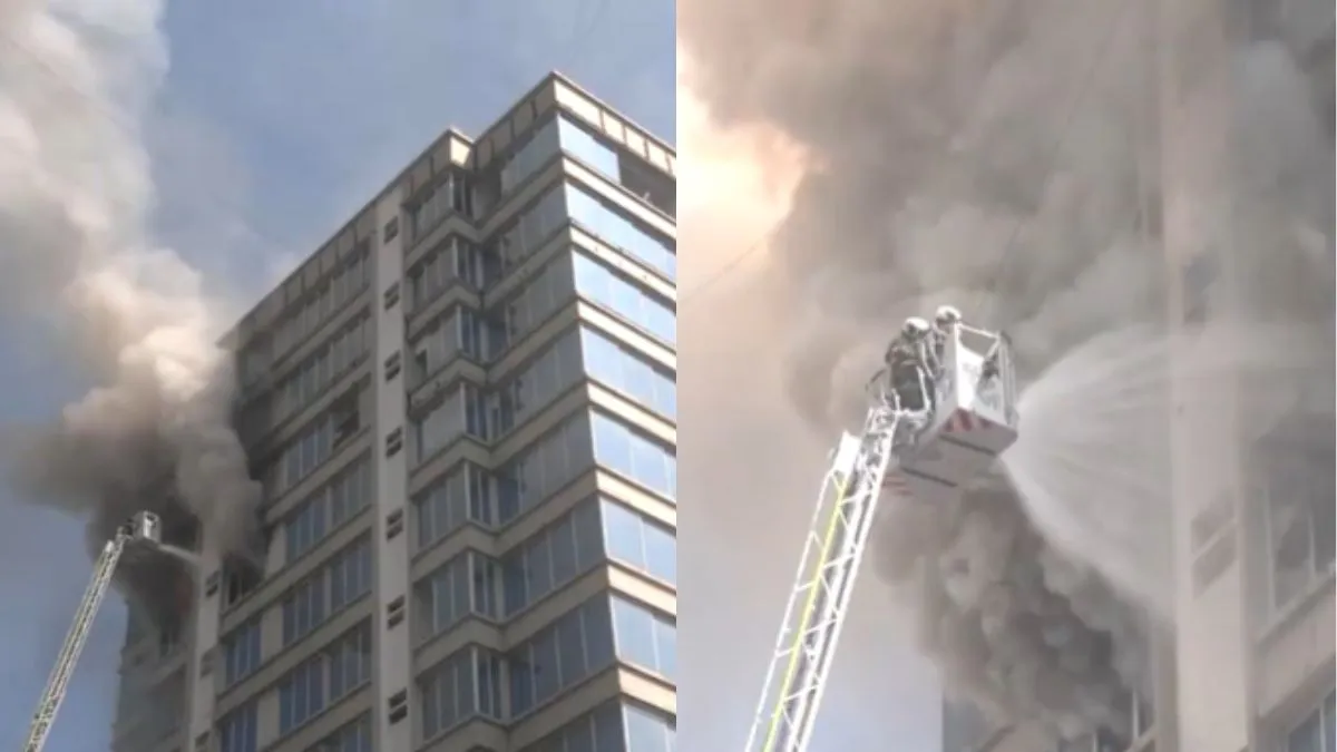 Mumbai: जोगेश्वरी वेस्ट के JMS बिजनेस सेंटर में लगी भीषण आग, मची अफरातफरी