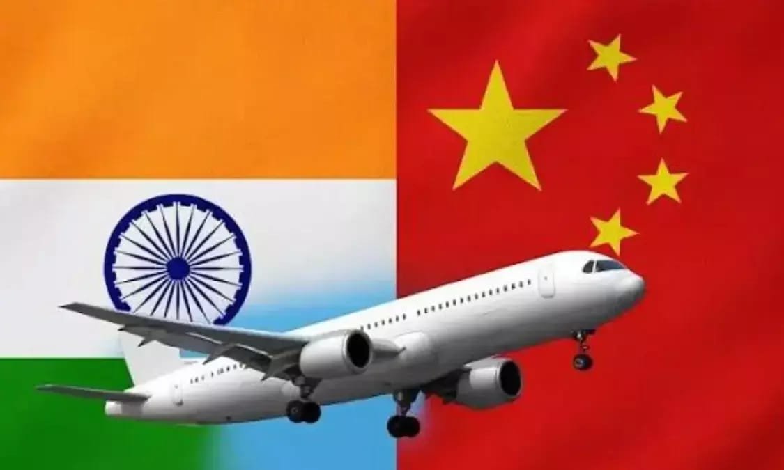 भारत और चीन के बीच 26 अक्टूबर से फिर शुरू होंगी सीधी उड़ानें