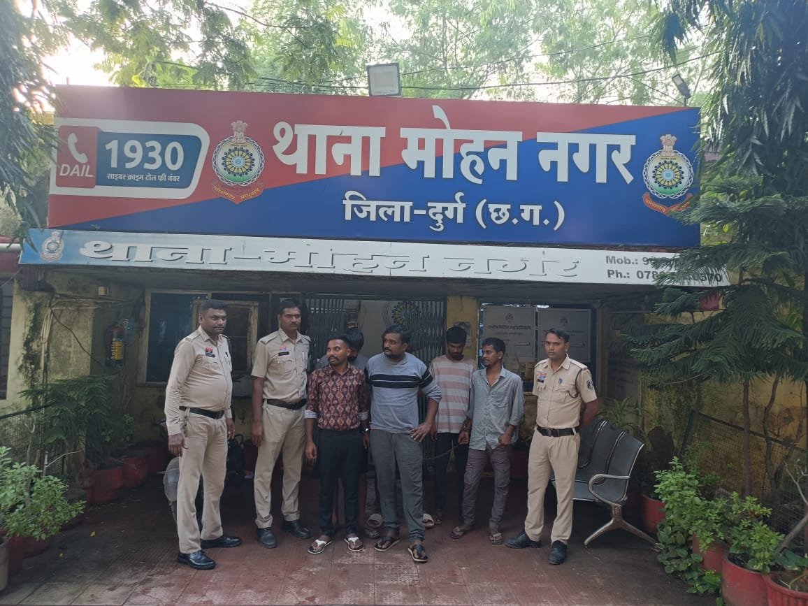Durg: नशे के कारोबार पर पुलिस की बड़ी कार्रवाई, 6 और तस्कर गिरफ्तार