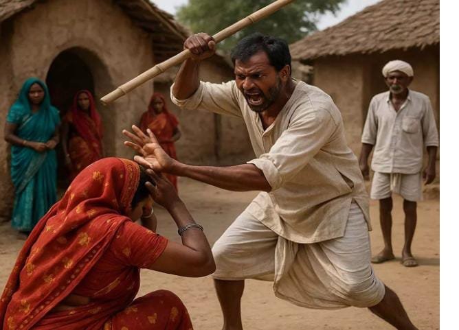Raigarh: गांव में महिला पर बांस के डंडे से हमला, मचा हड़कंप