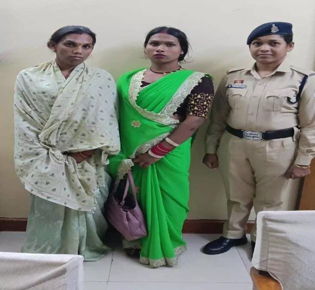 Raipur रेलवे स्टेशन में किन्नरों पर रेल पुलिस की कार्रवाई