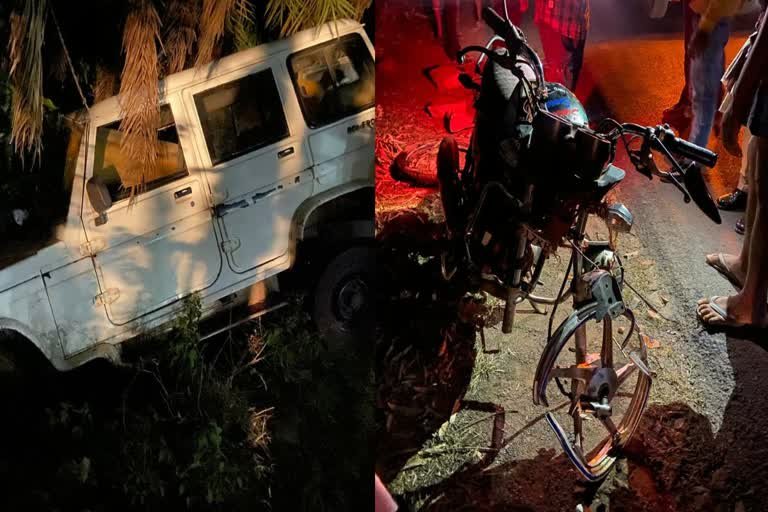 Rajnandgaaon नवरात्रि के आखिरी दिन सड़क हादसा, एक युवक की मौत – दो घायल