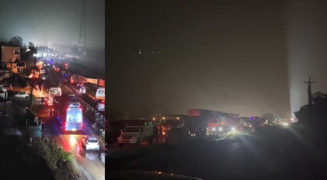 Chhattisgarh : बिजली कटौती से आक्रोशित ग्राम रसनी के ग्रामीणों ने NH-53 पर किया चक्काजाम