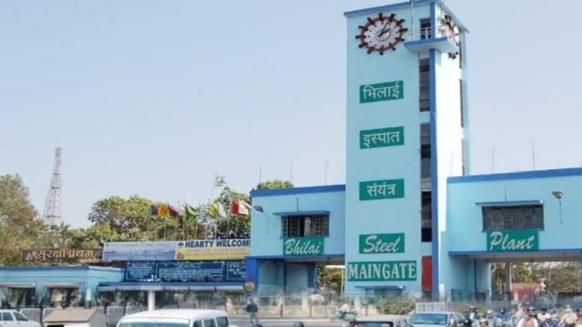 भिलाई स्टील प्लांट में हादसा, बिल्डिंग कंस्ट्रक्शन के दौरान ठेका मजदूर की मौत