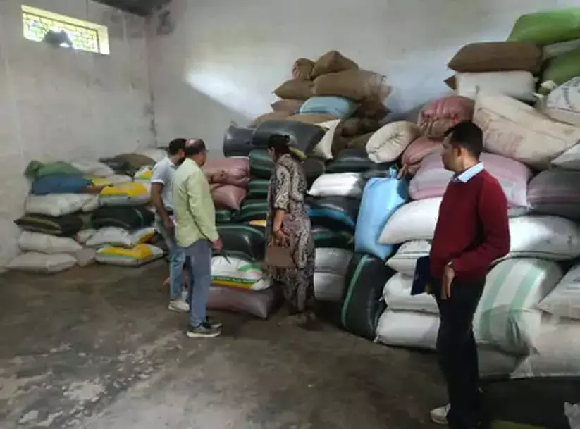 धान खरीदी से पहले GPM जिले में बड़ी कार्रवाई, 435 क्विंटल अवैध स्टॉक जब्त