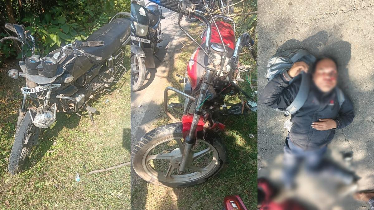 Kawrdha: तेज रफ्तार का कहर…मोटरसाइकिलों में जोरदार टक्कर, एक की मौत दो घायल