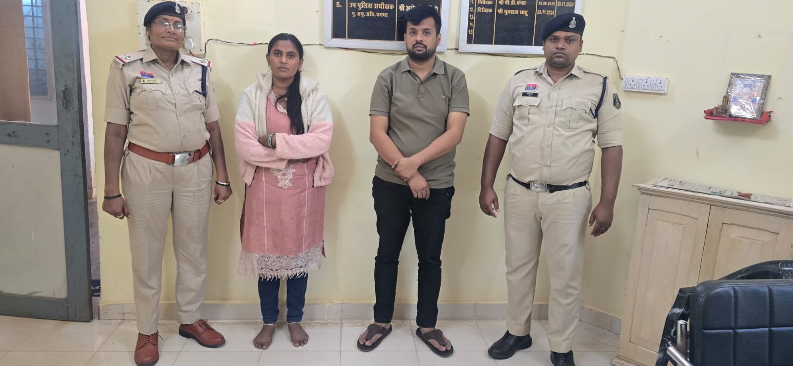 Durg: एचडीएफसी बैंक कर्मचारी समेत दो गिरफ्तार,  46 लाख की लोन फ्रॉड का पर्दाफाश