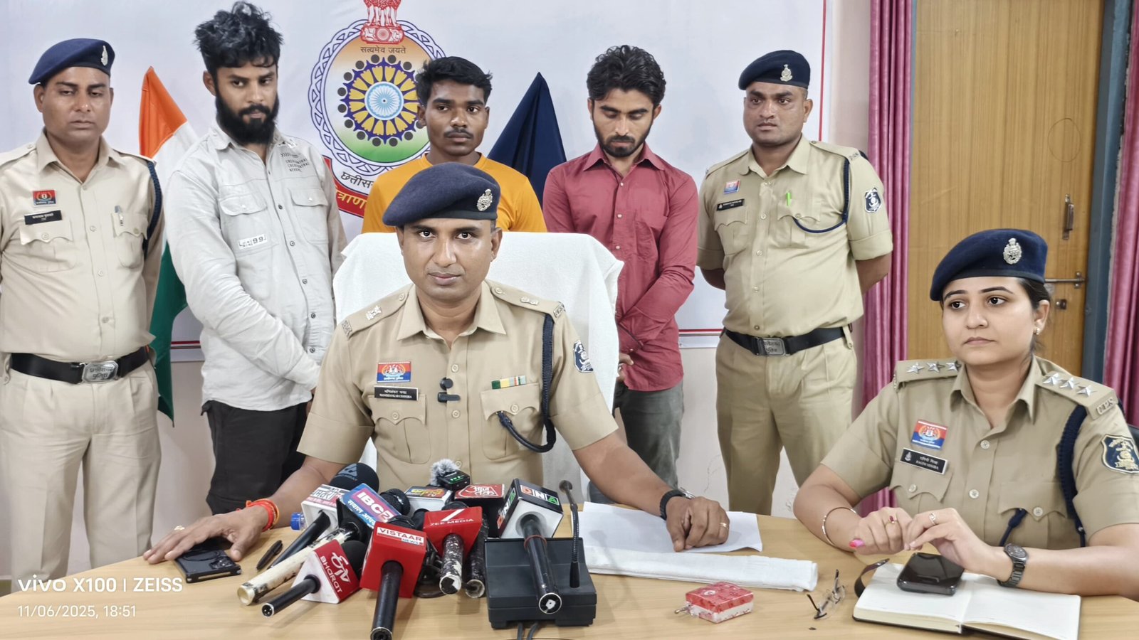 धमतरी पुलिस ने ट्राली चोरी का बड़ा नेटवर्क तोड़ा:  10.30 लाख की संपत्ति बरामद, तीन आरोपी गिरफ्तार