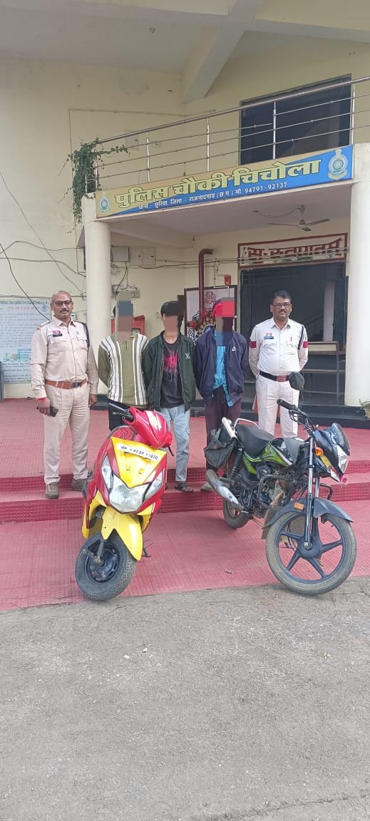 सोलर फेंसिंग दुकान में 1.20 लाख की चोरी का खुलासा, पुलिस ने 3 आरोपी को किया गिरफ्तार…