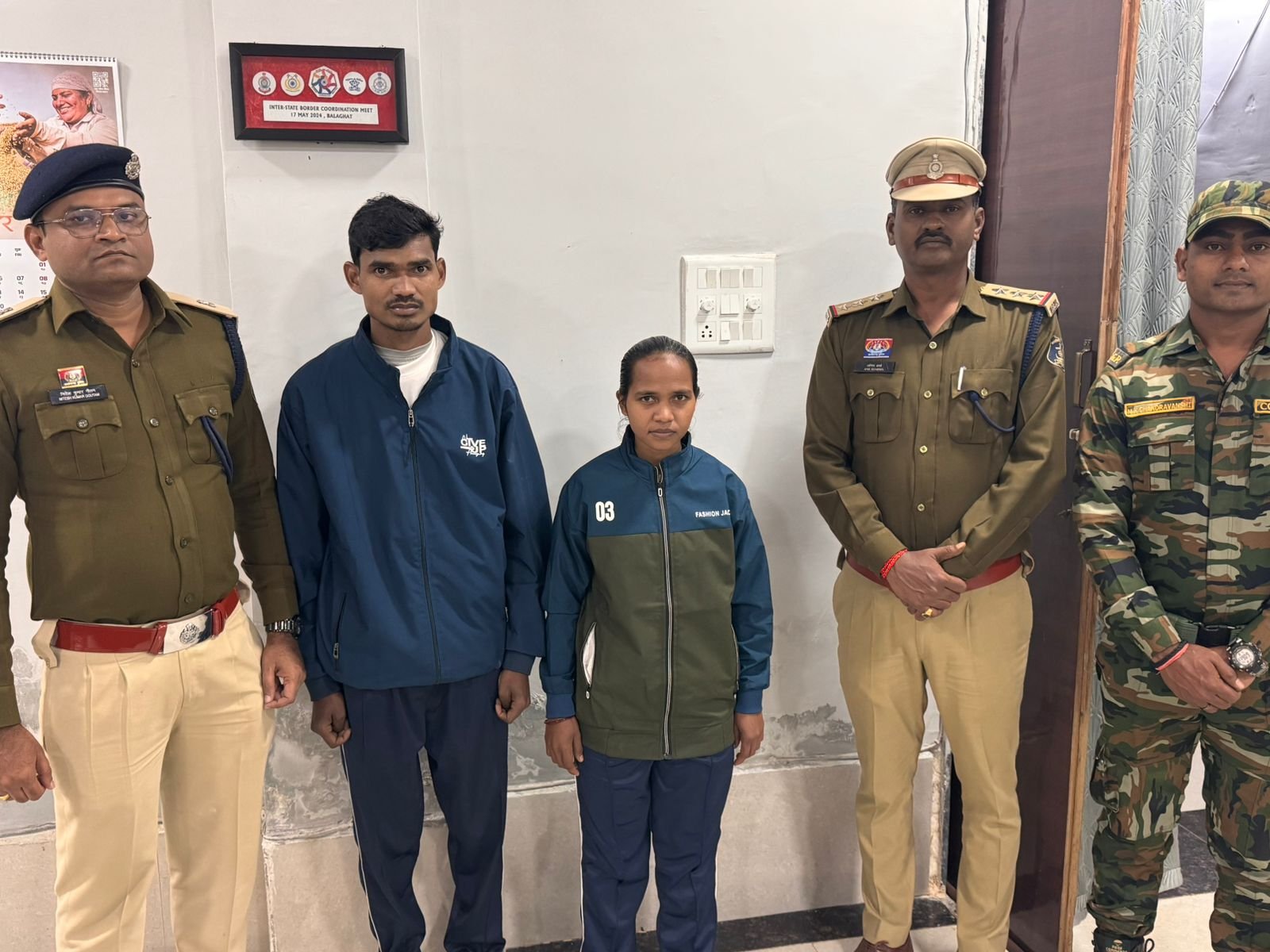 नक्सल विरोधी अभियान में बड़ी सफलता, 20 लाख के इनामी नक्सली दंपती ने किया आत्मसमर्पण