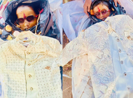 Raipur : शेरवानी-चश्मा पहनाकर दी 2 मासूमों को अंतिम विदाई