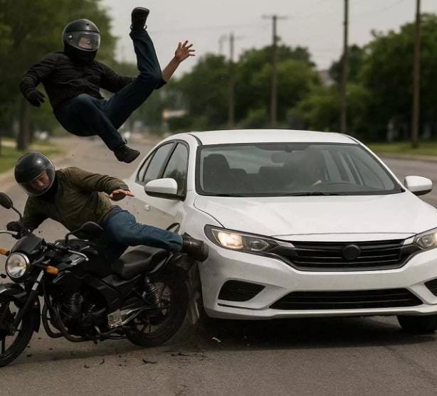 Raipur: तेज रफ्तार कार ने बाइक सवारों को मारी टक्कर, दो घायल