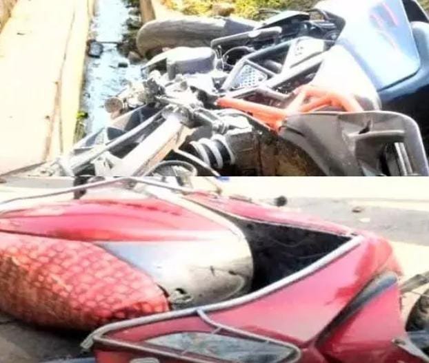 Bilaspur में दर्दनाक सड़क हादसा: स्कूटी और बाइक की आमने-सामने टक्कर में दो की मौत, दो घायल