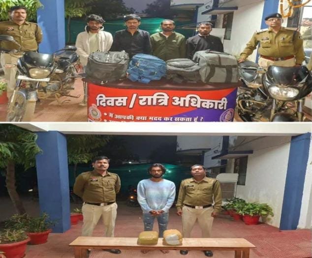 उड़ीसा से छत्तीसगढ़ तक गांजा तस्करी का खुलासा, पुलिस ने 5 आरोपी धरदबोचा