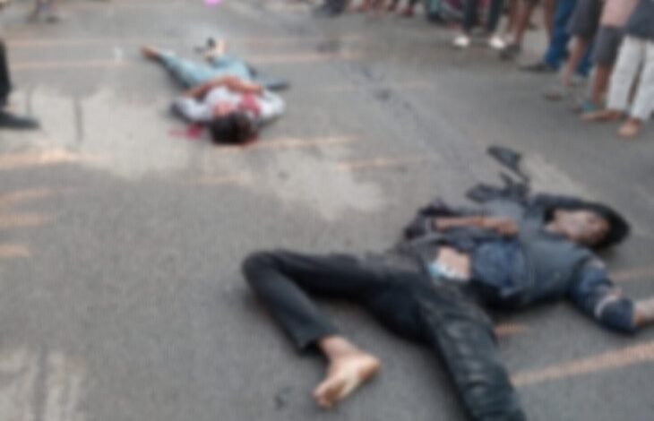 Janjgir- Champa : कैप्सूल वाहन की टक्कर से युवक की मौत