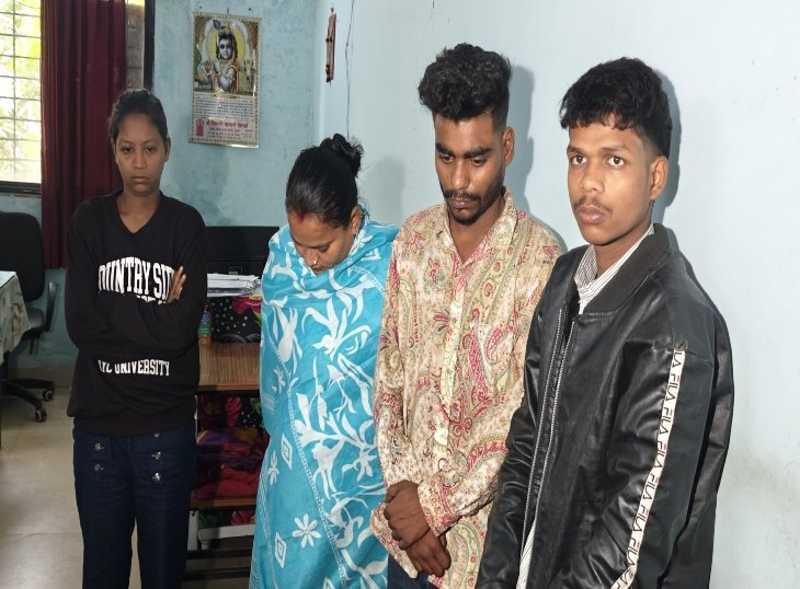 Raipur की लेडी डॉन पूजा पुलिस हिरासत में