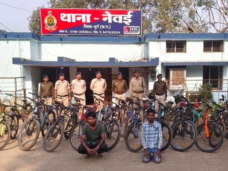 Durg में 30 साइकिल चोरी का आरोपी पकड़ा गया
