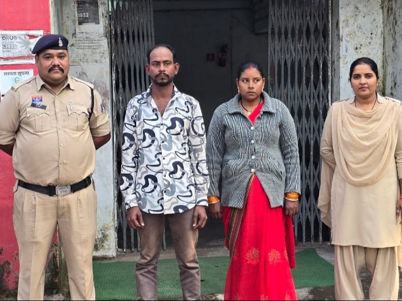 Bhilai में पुलिसकर्मी के घर चोरी: नौकरानी और उसका पति गिरफ्तार