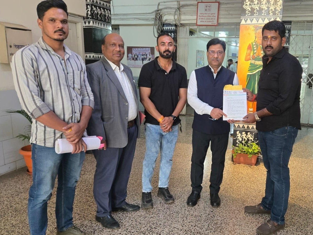 Raipur : पं. रविशंकर शुक्ल विश्वविद्यालय में नियुक्ति पर विवाद