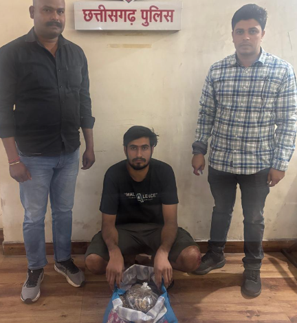 रायपुर पुलिस की बड़ी कार्रवाई: राजस्थान का अंतर्राज्यीय डोडा तस्कर गिरफ्तार