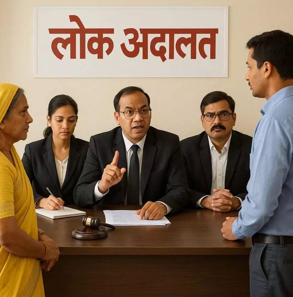 13 दिसंबर को Raipur जिला न्यायालय में नेशनल लोक अदालत का आयोजन