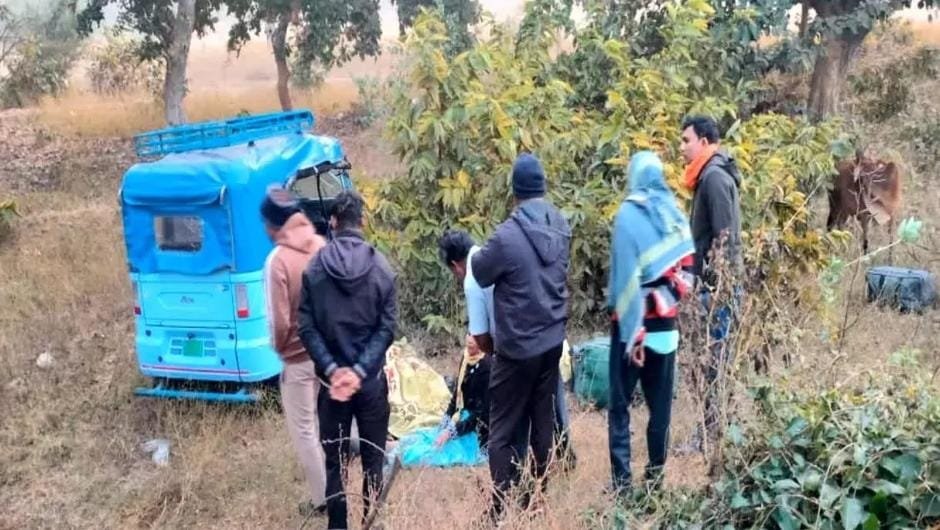 जांजगीर-चांपा: ऑटो पलटने से एक की मौत, पांच घायल