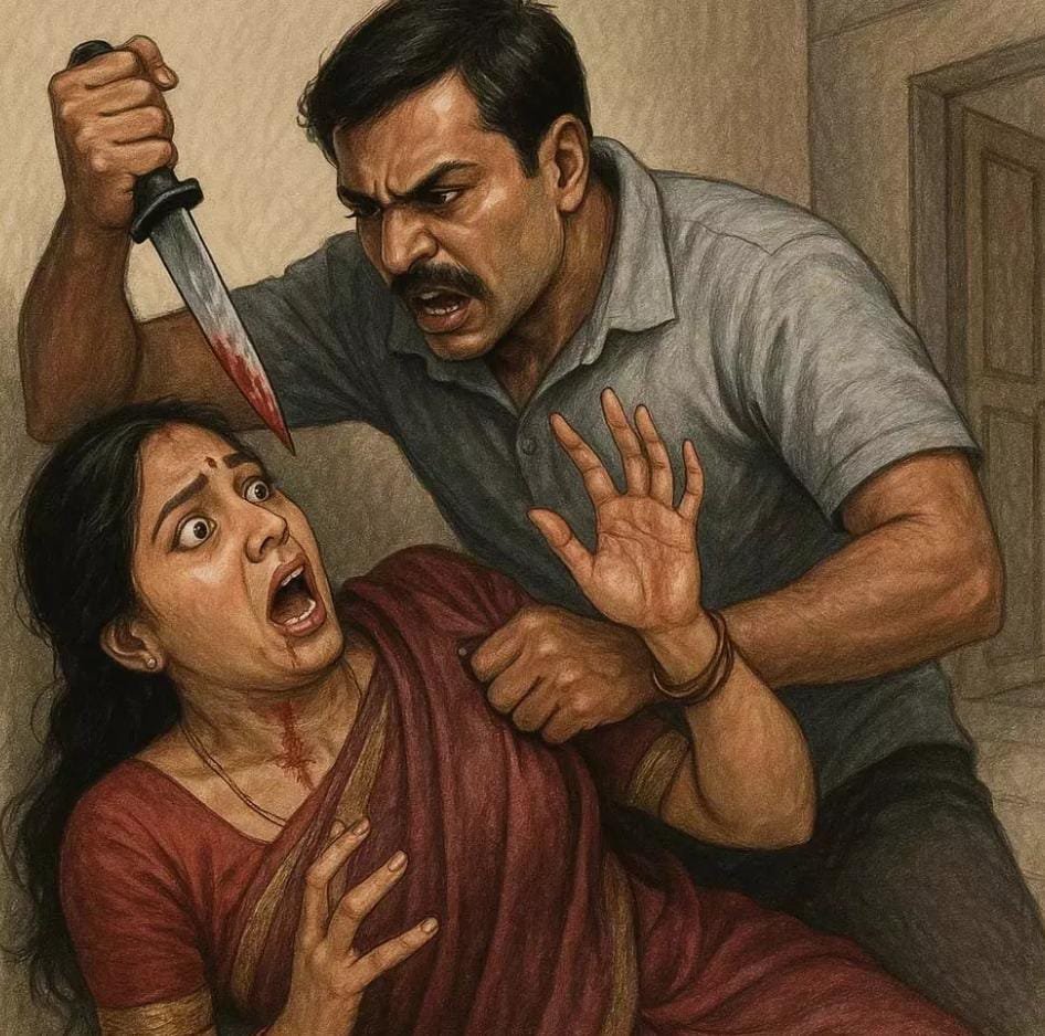 Raipur: चरित्र पर संदेह में पति ने पत्नी पर किया जानलेवा हमला