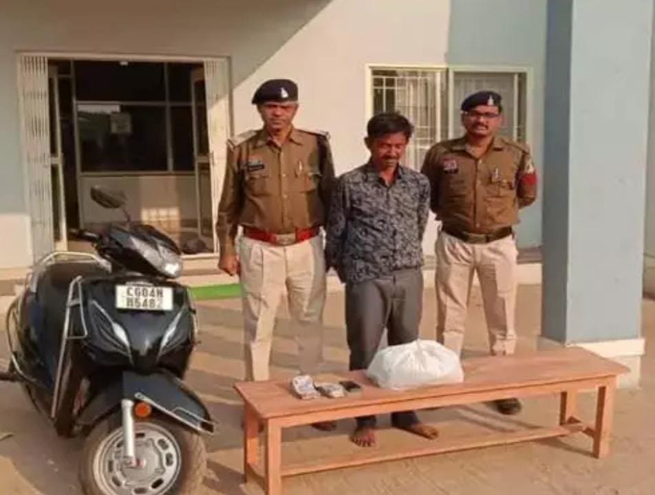 Durg: गांजा तस्करी का खुलासा, मुख्य सप्लायर गिरफ्तार