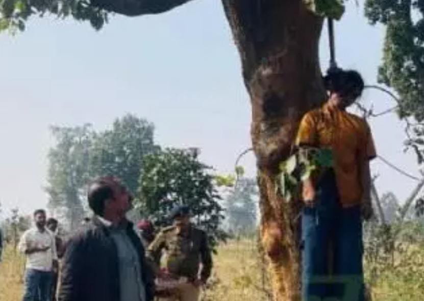 Sarguja: खलीबा जंगल में पेड़ से लटका मिला युवती का शव, इलाके में सनसनी