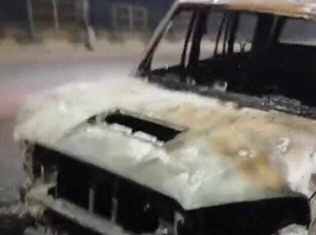 Raipur में चलती स्कॉर्पियो में लगी आग, बड़ा हादसा टला