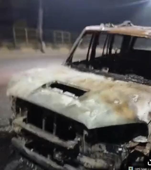 Raipur में चलती स्कॉर्पियो में लगी आग, बड़ा हादसा टला