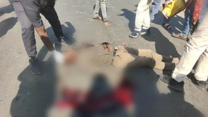 Raigarh में अज्ञात वाहन ने बाइक सवार को मारी जोरदार ठोकर; युवक की मौत