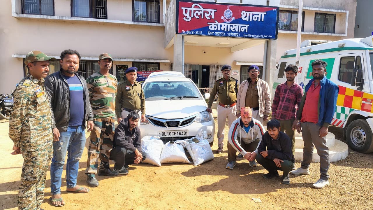 ओडिशा से हरियाणा ले जाया जा रहा 30 किलो गांजा जब्त, तीन अंतर्राज्यीय तस्कर गिरफ्तार