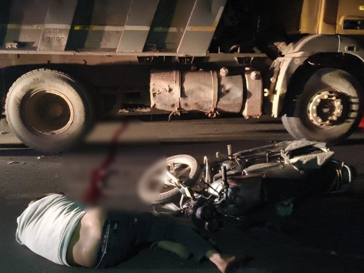 दुर्ग-पाटन मार्ग पर हाईवा की टक्कर से युवक की मौत, लापरवाह ट्रक चालक के खिलाफ मामला दर्ज