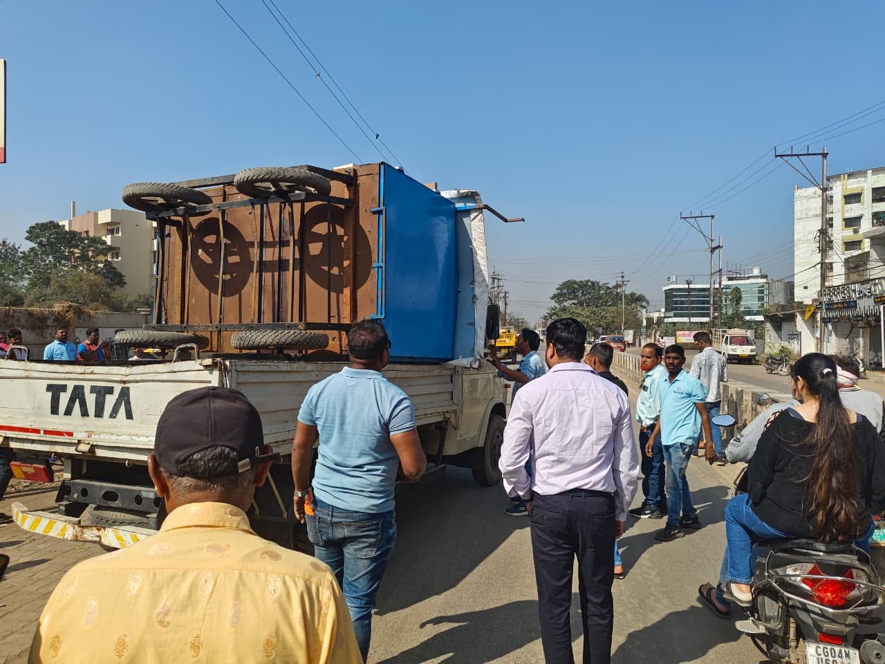 Raipur : टीम प्रहरी अभियान के तहत जोन 9 में अतिक्रमण पर सख्त कार्रवाई