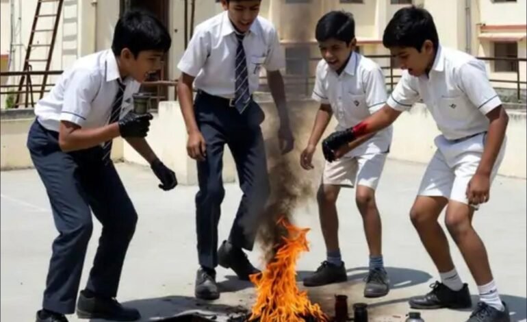 ओडिशा के स्कूल में थिनर से आग, चार छात्र गंभीर रूप से झुलसे