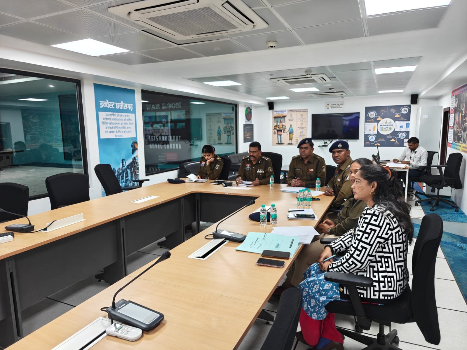 दुर्घटना में जान बचाने की तैयारी, रायपुर में पुलिस-डॉक्टर मीटिंग