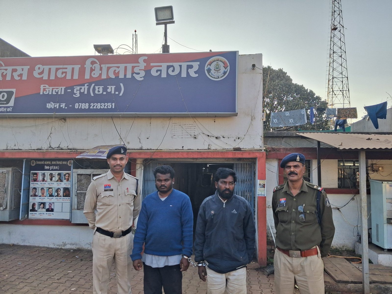 उड़ीसा–भिलाई वाहन चोर गैंग बेनकाब: 2 शातिर गिरफ्तार, चार वाहन जब्त