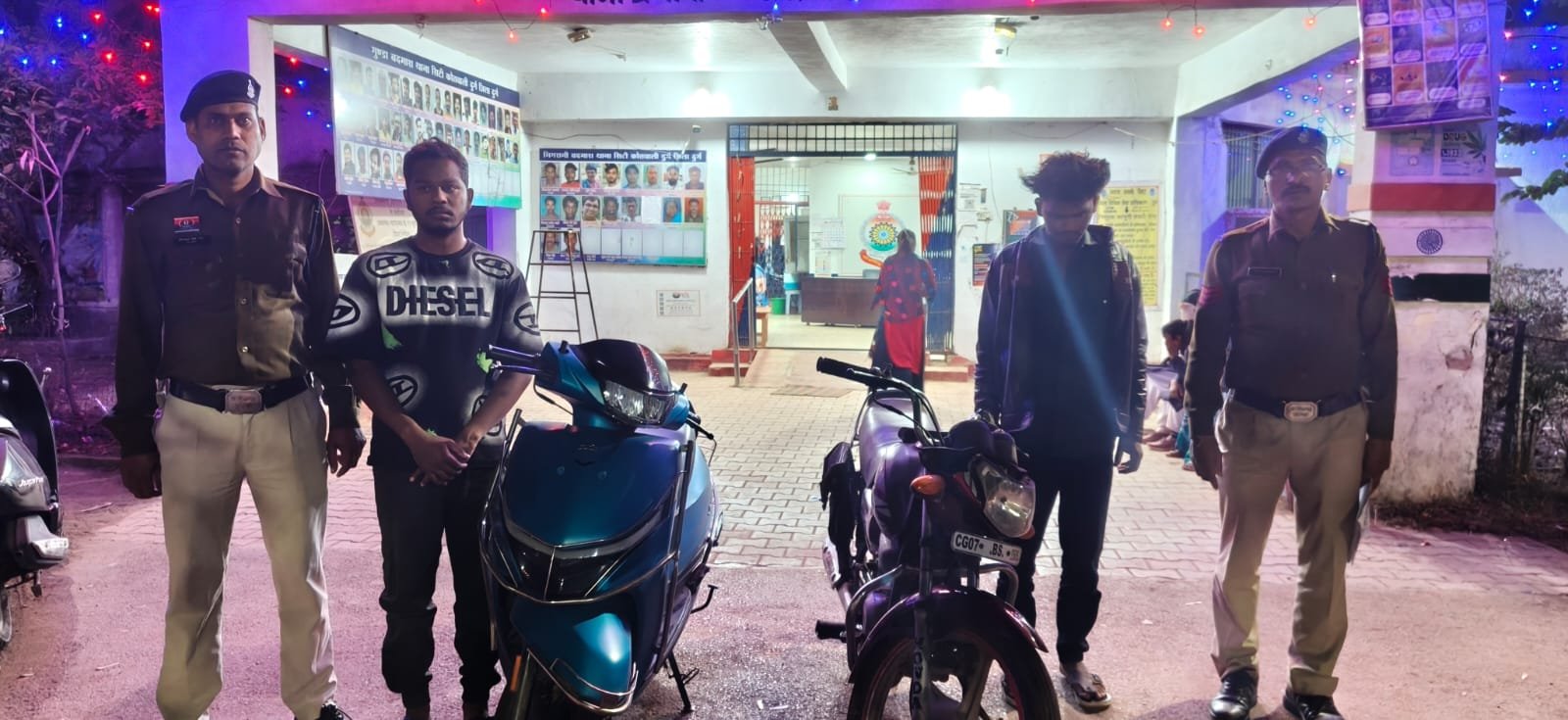 ‘सशक्त एप’ के जाल में फंसे वाहन चोर,  पुलिस ने 2 आरोपियों को दबोचा