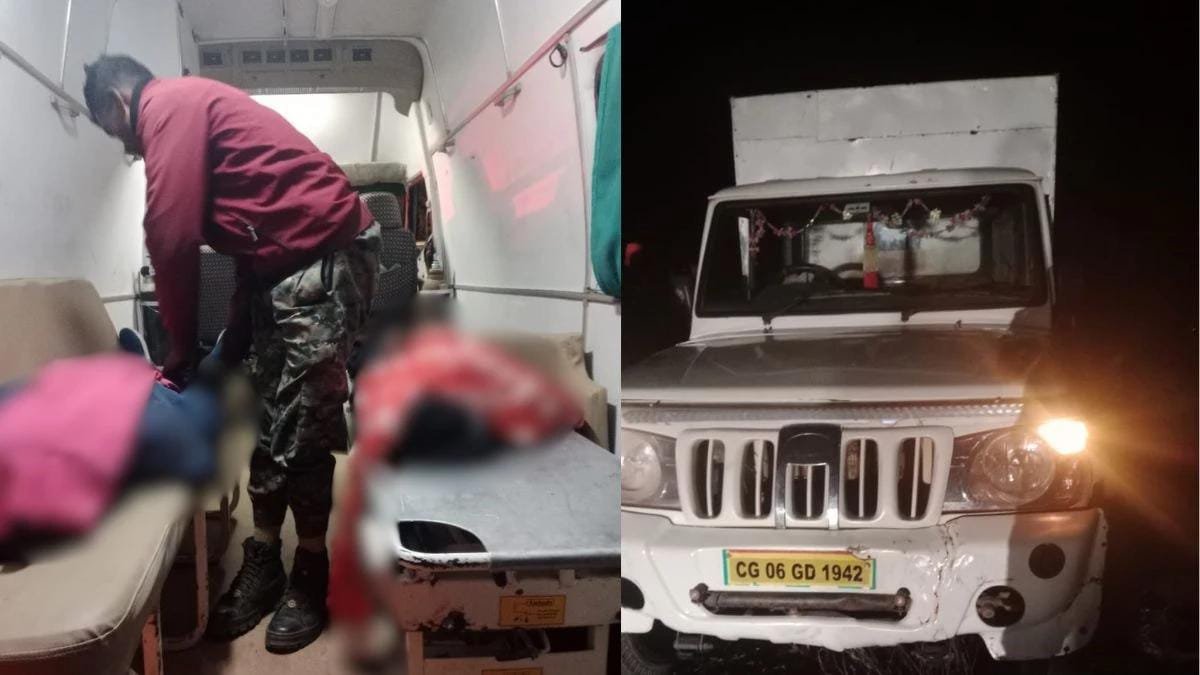 सगे भाइयों की दर्दनाक मौत: खड़ी पिकअप से टकराई बाइक, दोनों की मौके पर मौत