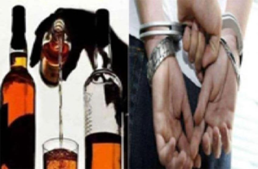 Janjgir Champa में ड्राई डे पर सख्ती: 70 पाव देशी शराब के साथ आरोपी गिरफ्तार