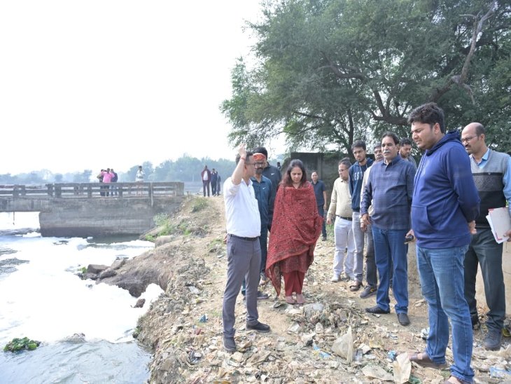 रायपुर में नालों के बीच से गुजर रहीं पेयजल लाइनें, स्वास्थ्य पर मंडरा रहा खतरा