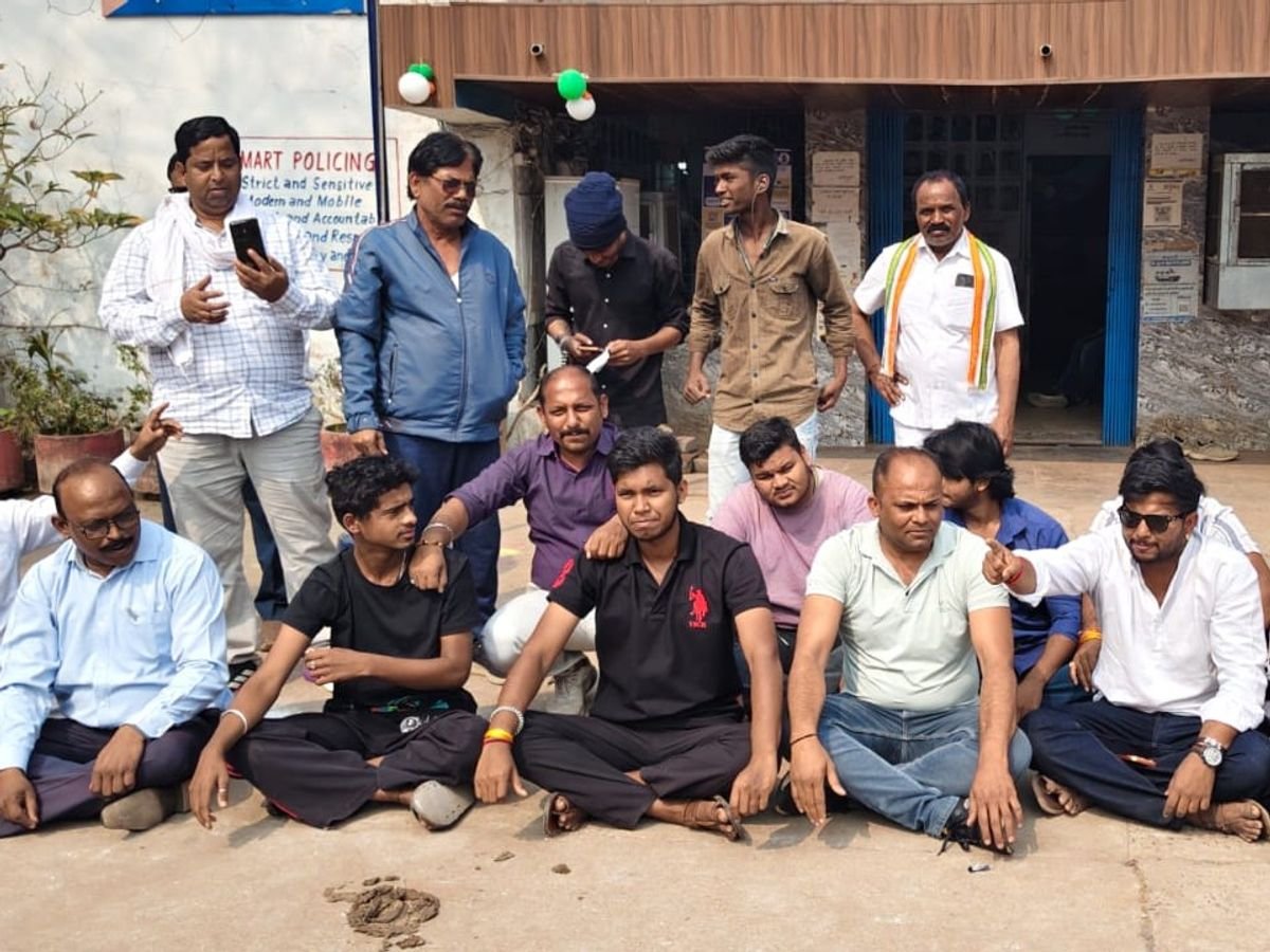 Bhilai : भूपेश बघेल पर अमर्यादित टिप्पणी के विरोध में कांग्रेस का उग्र प्रदर्शन