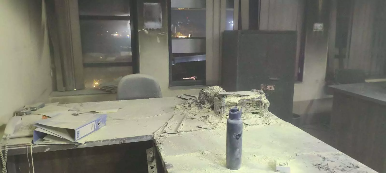 Raipur आबकारी भवन में शॉर्ट सर्किट से आग, प्रिंटर-कंप्यूटर जले पर सुरक्षित बचे सरकारी दस्तावेज