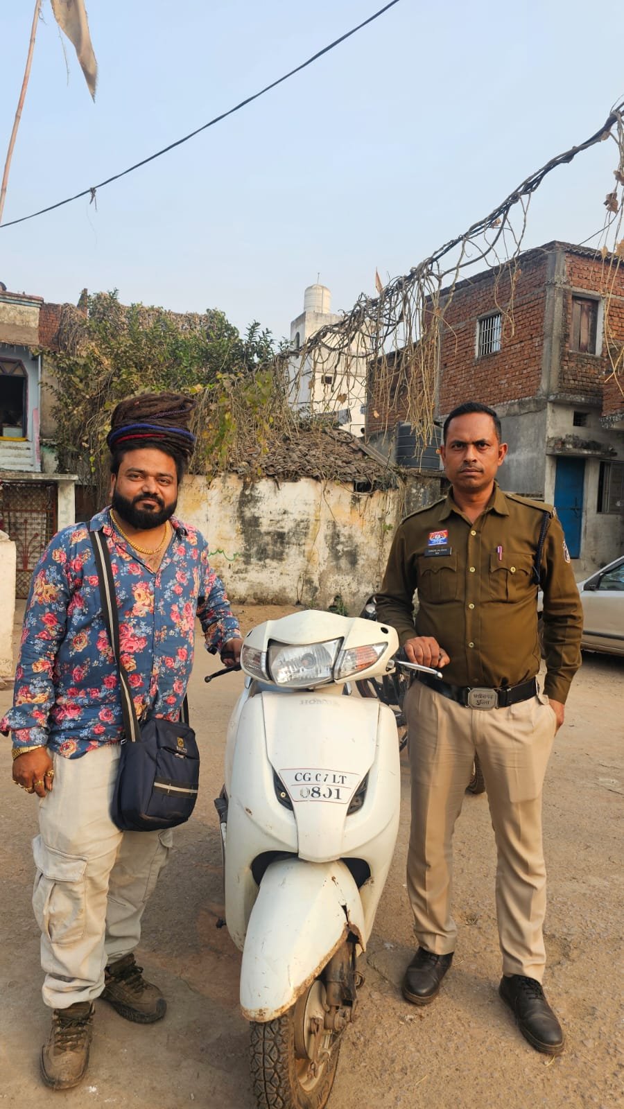 Durg Police की बड़ी कामयाबी,  ‘Sashakt App’ ने ढूंढ निकाली चोरी की एक्टिवा